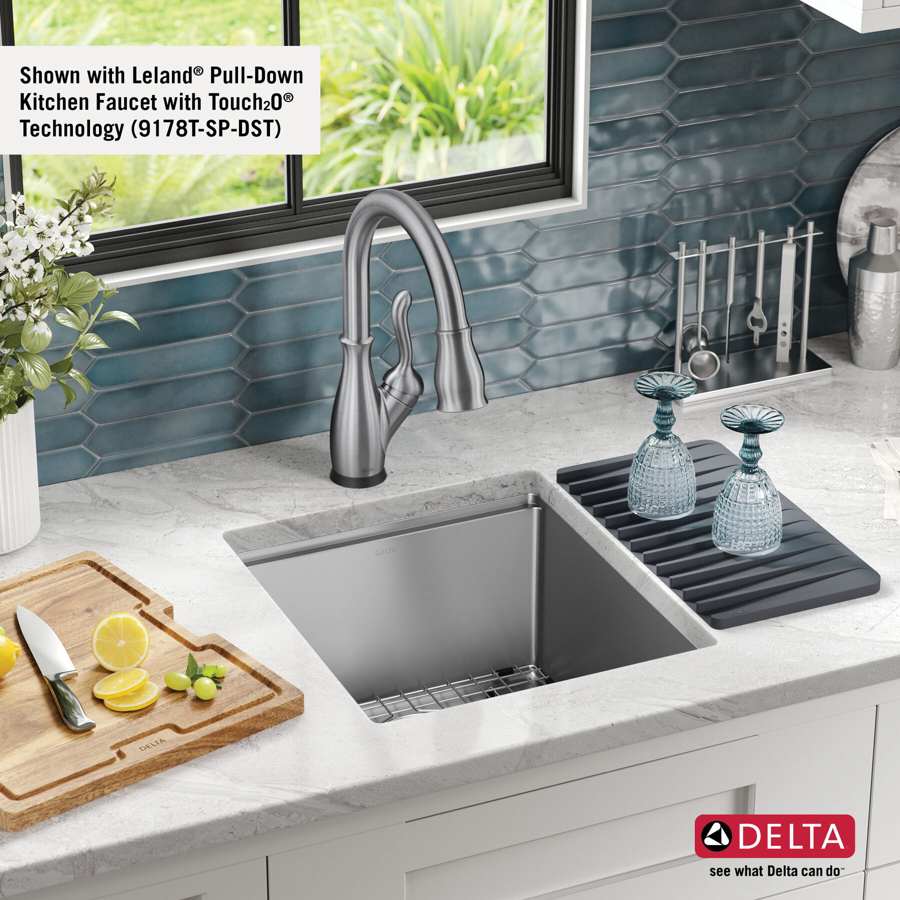 17” Workstation Undermount Single Bowl 16 Gauge Stainless Steel Bar Prep Kitchen Sink with WorkFlow™ Ledge and Accessories, image 13